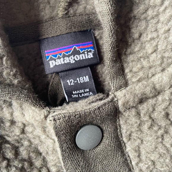 NWOT Patagonia Retro Pile Fleece Jacket (size 12-18m) - Picture 2 of 4